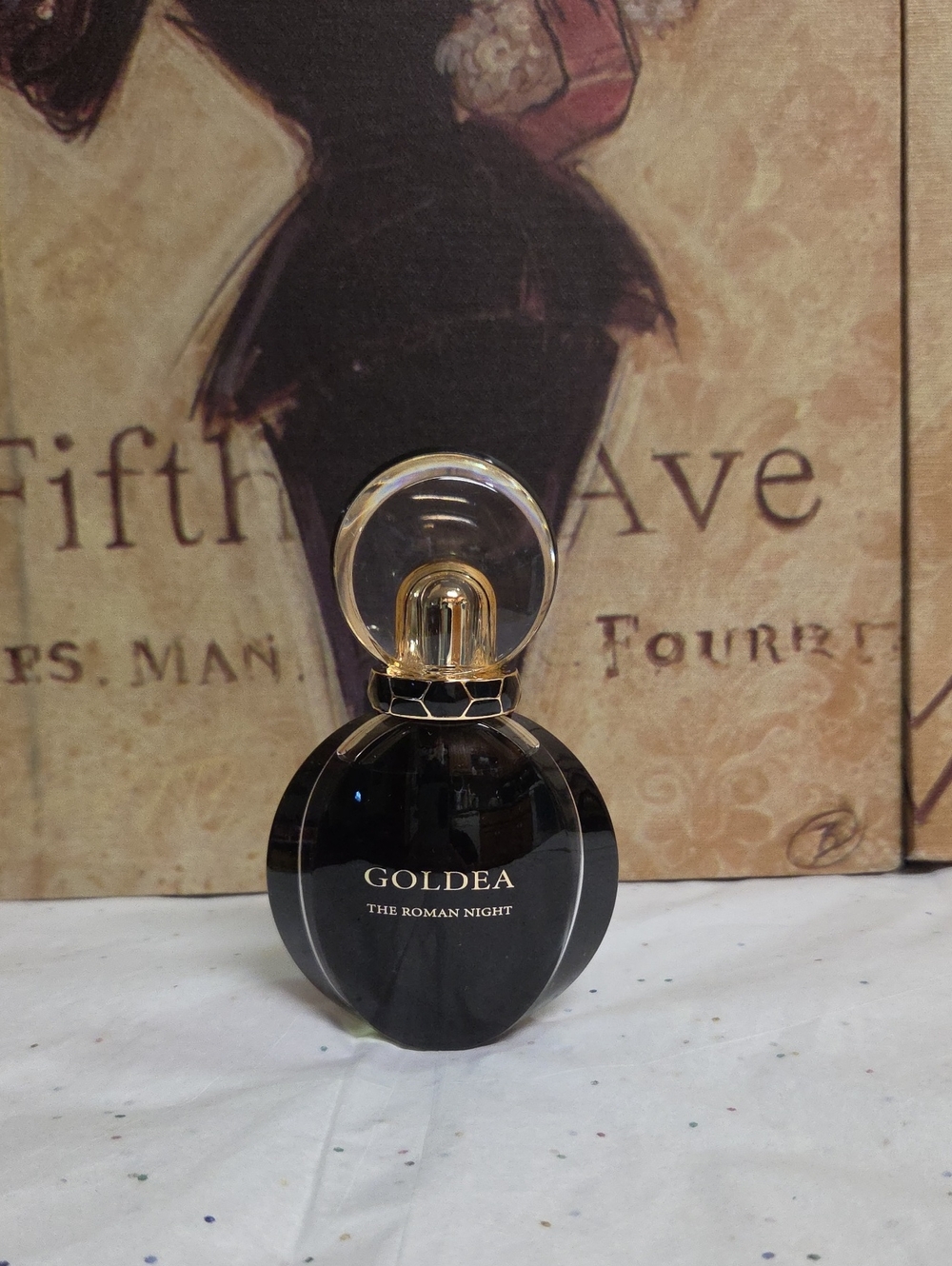 Goldea The Roman Night Eau de Parfum - Black & Gold Bottle